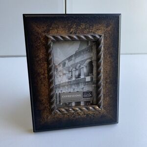 Studio Decor Expressions Brown Bronze Picture Frame Fits 4x6 Photo‎ Michael's